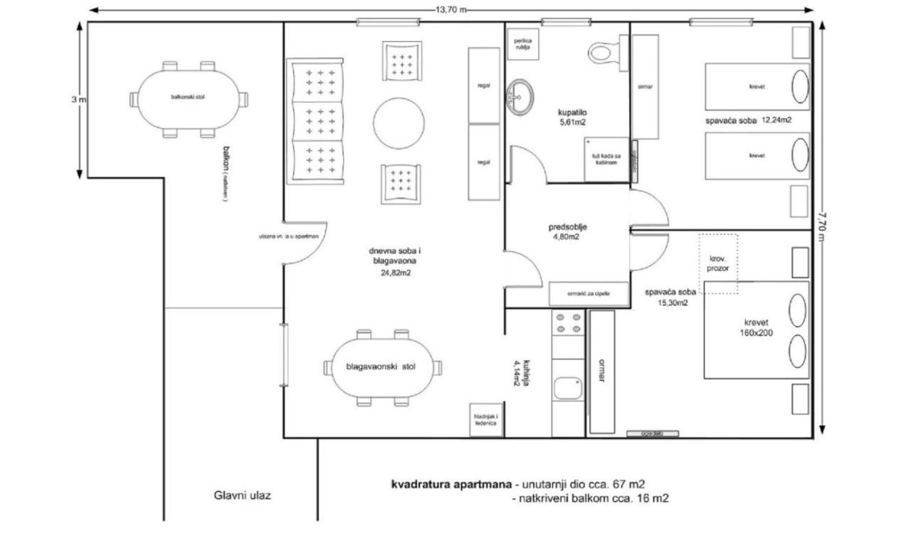 Ana Apartment Zaglav Exterior foto
